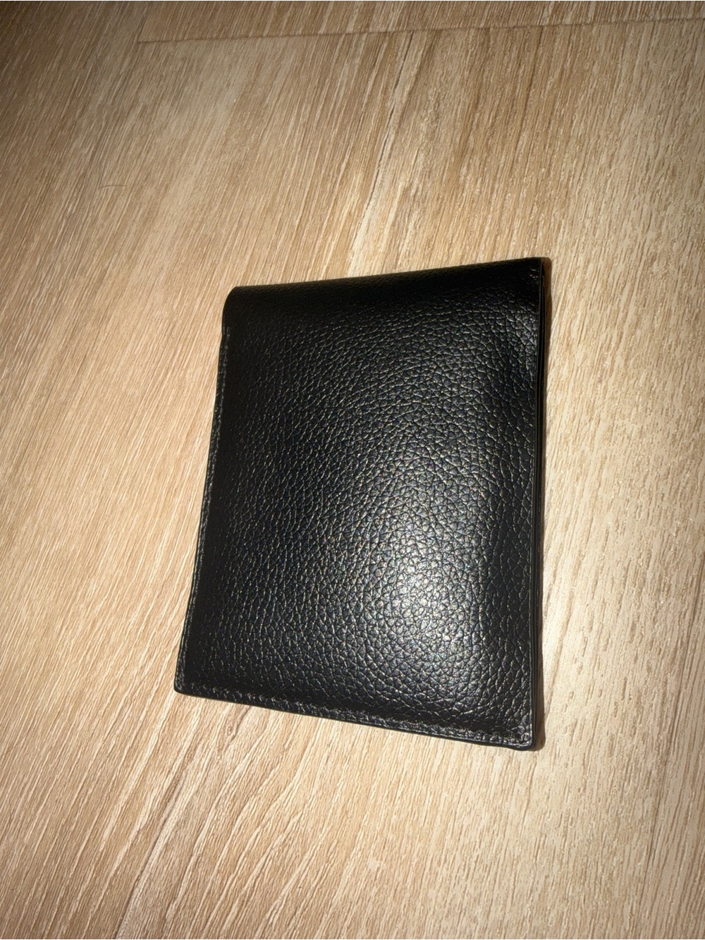 Men's Black Leather Card & Key Holder Wallet